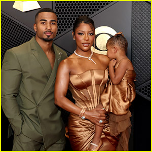 Victoria Monet & Boyfriend John Gaines Bring Daughter Hazel to Grammys 2024, Red Carpet Photos Revealed!