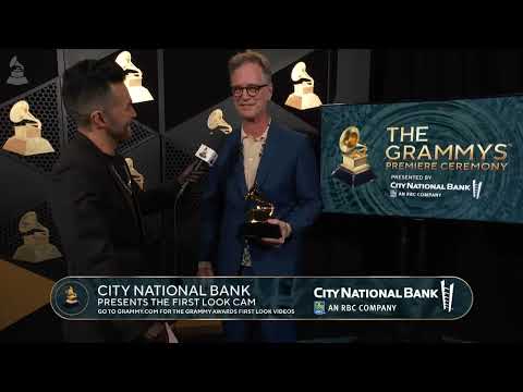 DAN WILSON Checks In At The CNB First Look Cam At The 2024 GRAMMYs