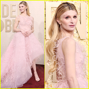 TikTok Star Dylan Mulvaney Is Pretty In Pink at Golden Globes 2024