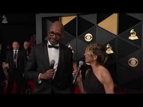 GRETCHEN PARLATO & LIONEL LOUEKE Red Carpet Interview | 2024 GRAMMYs