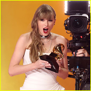 Taylor Swift Breaks Grammys Record with 4th Album of the Year Win, Gives Speech About Loving Her Work