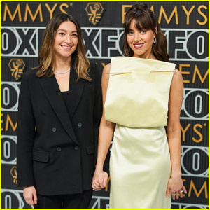 Aubrey Plaza Attends Emmy Awards 2023 with Sister Natalie