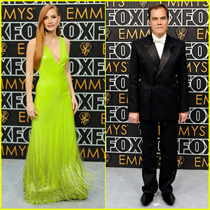 Jessica Chastain & Michael Shannon Represent 'George & Tammy' at Emmy Awards 2023