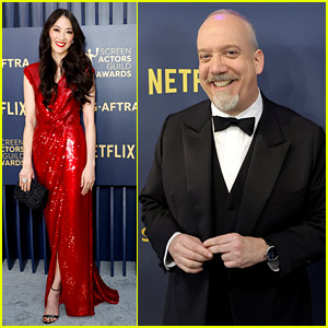 Paul Giamatti Gets Girlfriend Clara Wong's Support at SAG Awards 2024!