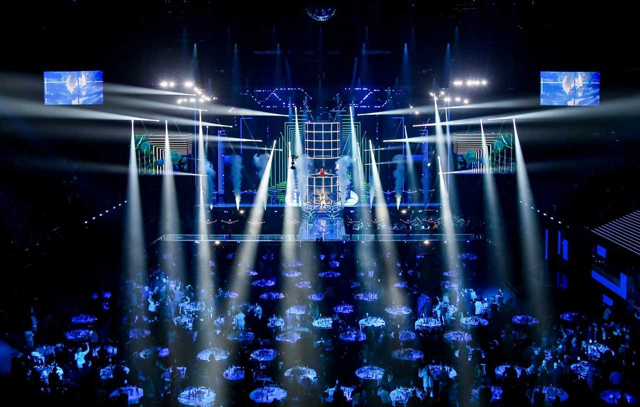 BRIT Awards stage