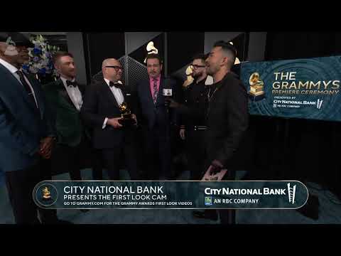 BEST ENGINEERING TEAM (NON-CLASSICAL) Checks In At The CNB First Look Cam At The 2024 GRAMMYs
