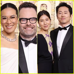 Ali Wong Wins at Golden Globes 2024 & Kisses Boyfriend Bill Hader, 'Beef' Co-Star Steven Yeun Also Wins!