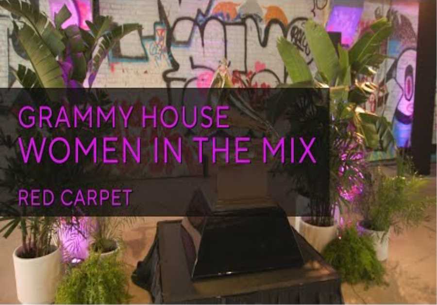 Jordin Sparks Walks The Red Carpet At A Celebration Of Women In The Mix | GRAMMY Week 2024