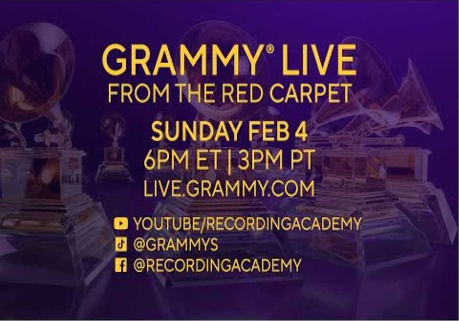 GRAMMY Live From The Red Carpet Airs Sunday, Feb. 4: Save The Date