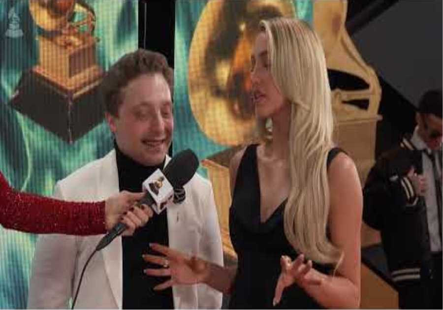 ALIX EARLE &amp; JAKE SHANE Red Carpet Interview | 2024 GRAMMYs