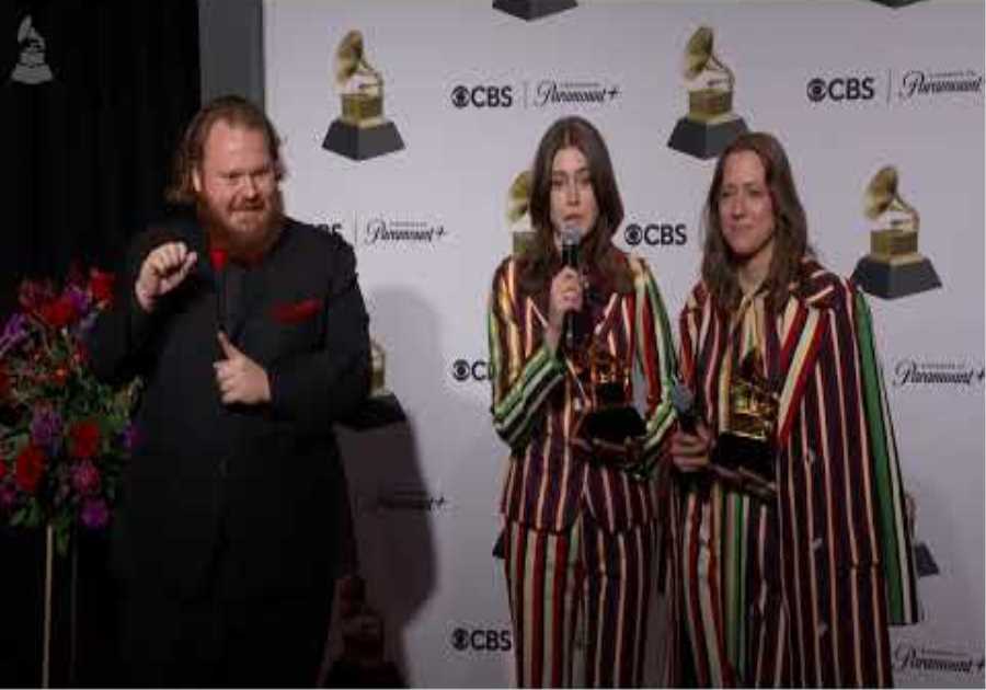 Live With LARKIN POE Backstage At The 2024 GRAMMYs