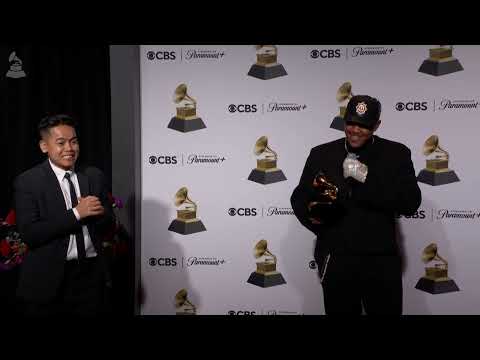 Live With KHRISTOPHER RIDDICK-TYNES Backstage At The 2024 GRAMMYs
