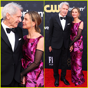 Harrison Ford & Calista Flockhart Look So In Love at Critics Choice Awards 2024