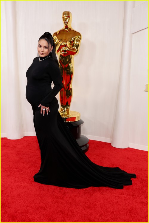 Vanessa Hudgens (Red Carpet Correspondent) at the Oscars 2024