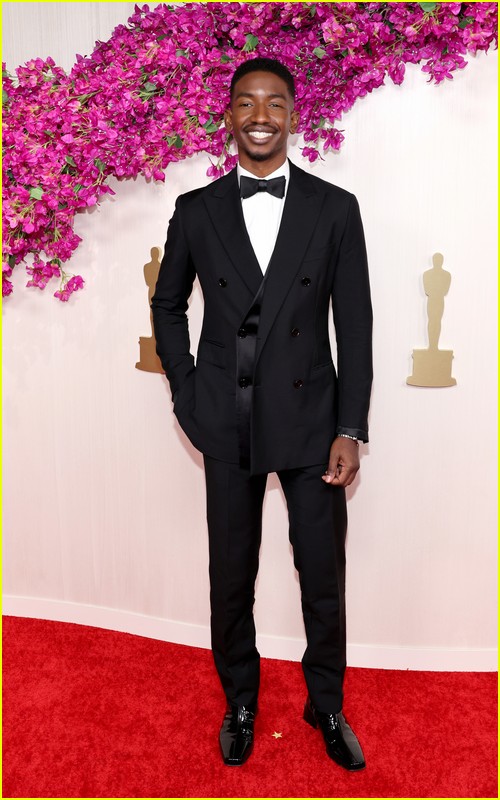 Mamoudou Athie (Elemental) at the Oscars 2024