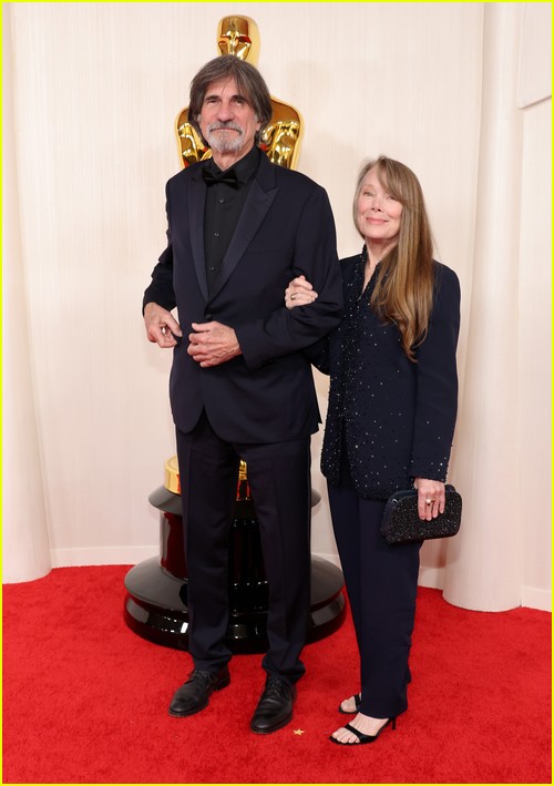 Sissy Spacek and husband Jack Fisk<br /><br>
at the Oscars 2024