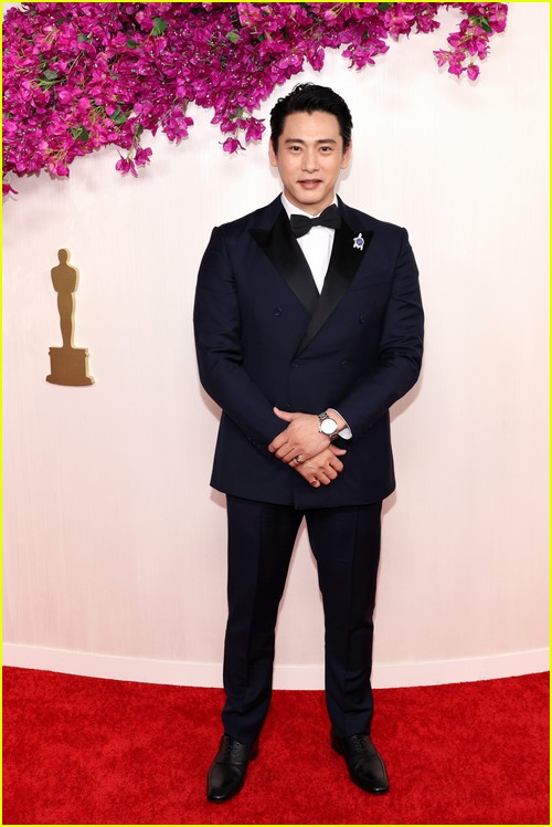 Teo Yoo (Past Lives) at the Oscars 2024