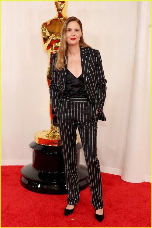 Justine Triet (Anatomy of a Fall director) at the Oscars 2024