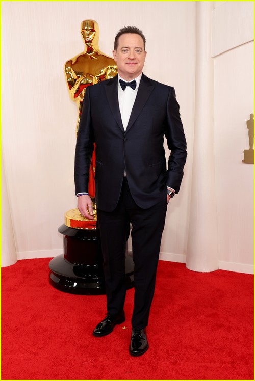 Brendan Fraser at the Oscars 2024