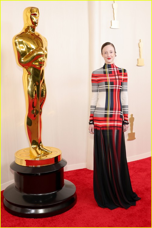 Andrea Riseborough at the Oscars 2024