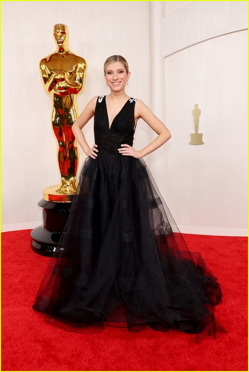 Tiffany Taylor (Red Carpet Correspondent) at the Oscars 2024