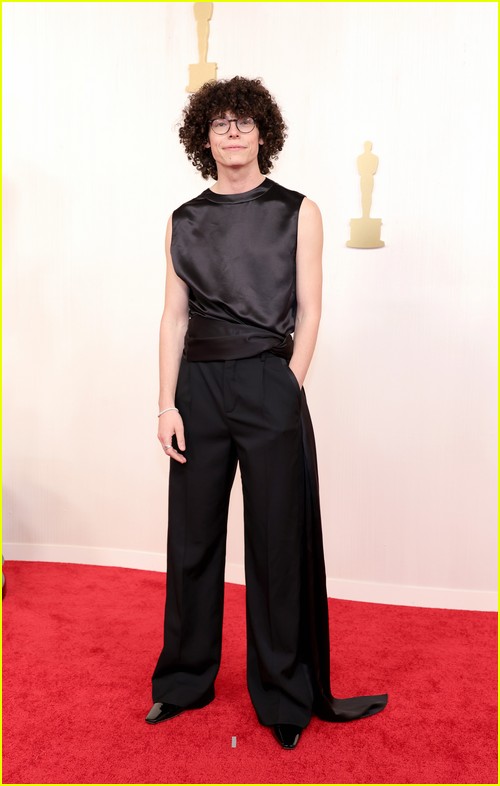 Reece Feldman (Red Carpet Correspondent) at the Oscars 2024