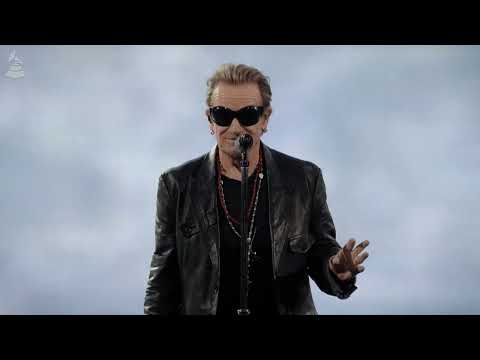 Watch U2 Perform ATOMIC BOMB” live from Sphere Las Vegas for the 2024 GRAMMYs.