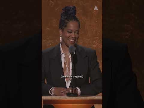 Regina King Honors Angela Bassett | 14th Governors Awards Moment (2024)