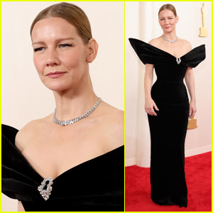 'Anatomy of a Fall' Star Sandra Hüller Brings the Drama in Schiaparelli Dress to Oscars 2024