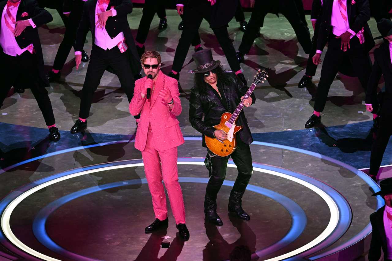Ryan Gosling Delivers Hilarious Performance of Barbi Im Just Ken