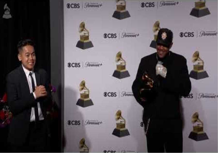 Live With KHRISTOPHER RIDDICK-TYNES Backstage At The 2024 GRAMMYs