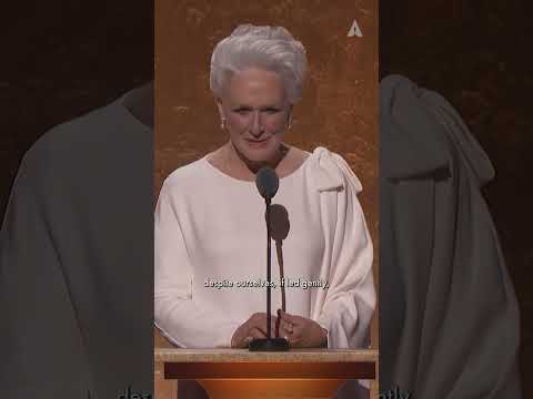 Glenn Close Honors Carol Littleton | 14th Governors Awards Moment (2024)