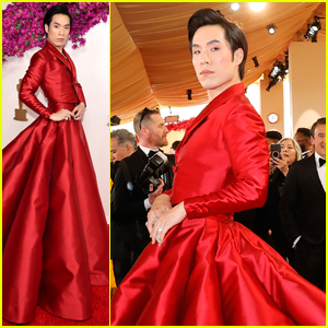 Nimona's Eugene Lee Yang Defies Expectations in Amazing Red Gown at Oscars 2024