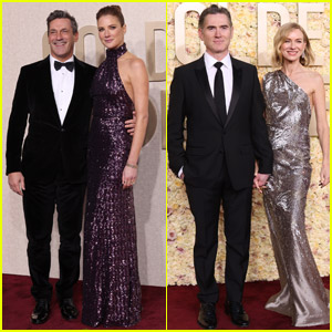 Jon Hamm & Billy Crudup Get Support From Their Wives at Golden Globes 2024