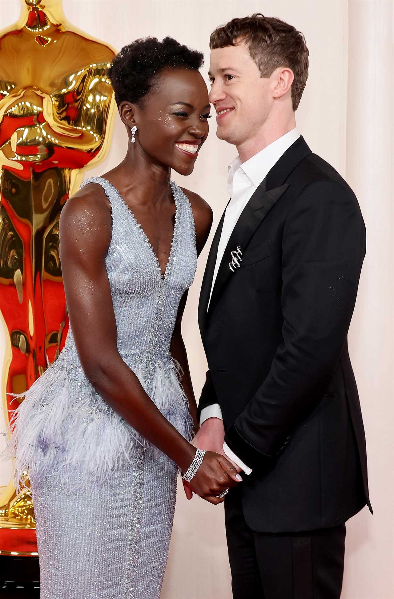 Lupita Nyong'o Attends Oscars With Joseph Quinn Amid Joshua Jackson Romance 2024 Oscars