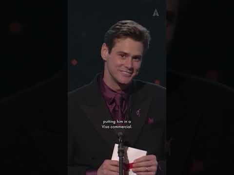 Jim Carrey's VFX PSA Warning at the Oscars!
