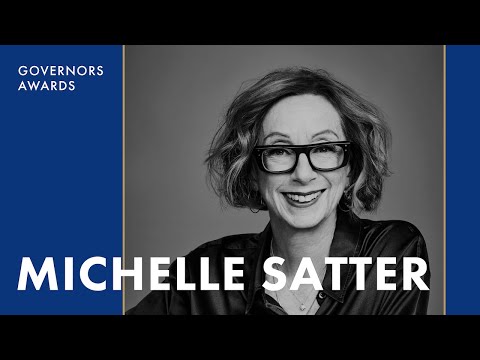 Michelle Satter Receives an Honorary Oscar Award | 14th Governors Awards (2024).