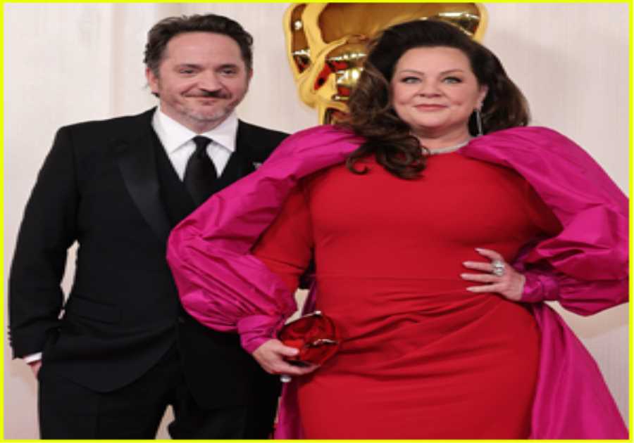 Melissa McCarthy & Husband Ben Falcone Make Rare Red Carpet Appearance at Oscars 2024