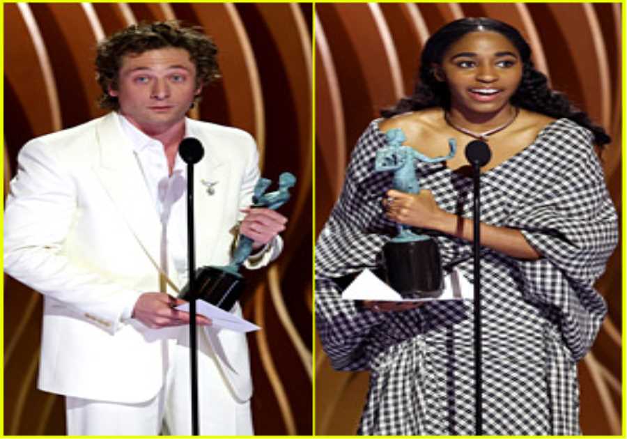 Jeremy Allen White, Ayo Edebiri, & 'The Bear' Cast Sweep the Comedy Categories at SAG Awards 2024!