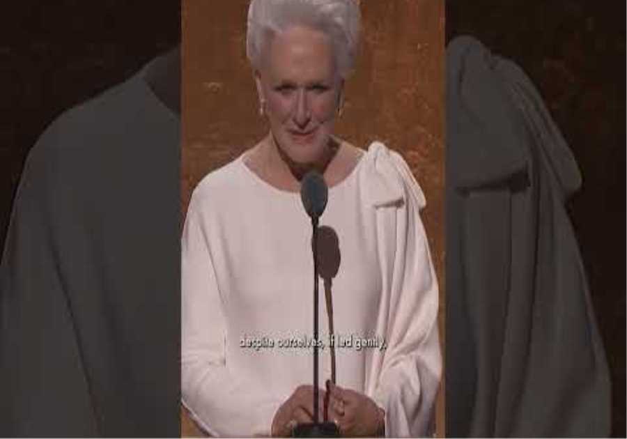 Glenn Close Honors Carol Littleton | 14th Governors Awards Moment (2024)