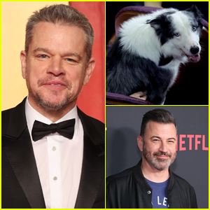 Jimmy Kimmel Gets a Matt Damon Dig In at Very End of Oscars 2024 with Help from 'Anatomy of a Fall' Dog