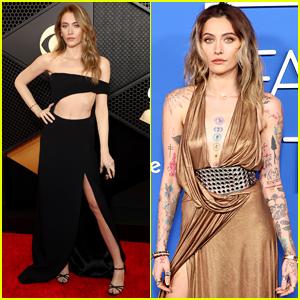 Paris Jackson Covers Over 80 Tattoos with Body Makeup for Grammys 2024