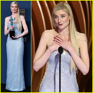 Elizabeth Debicki Represents 'The Crown' at SAG Awards 2024, Wins For Her Portrayal of Princess Diana