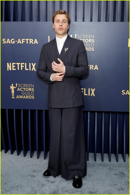 Ed McVey (The Crown) at the SAG Awards