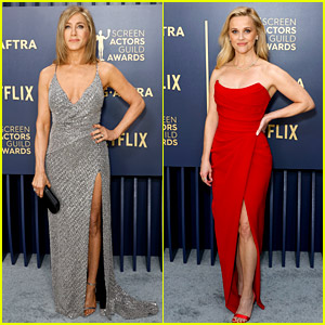 Jennifer Aniston & Reese Witherspoon Join 'Morning Show' Stars at SAG Awards 2024!