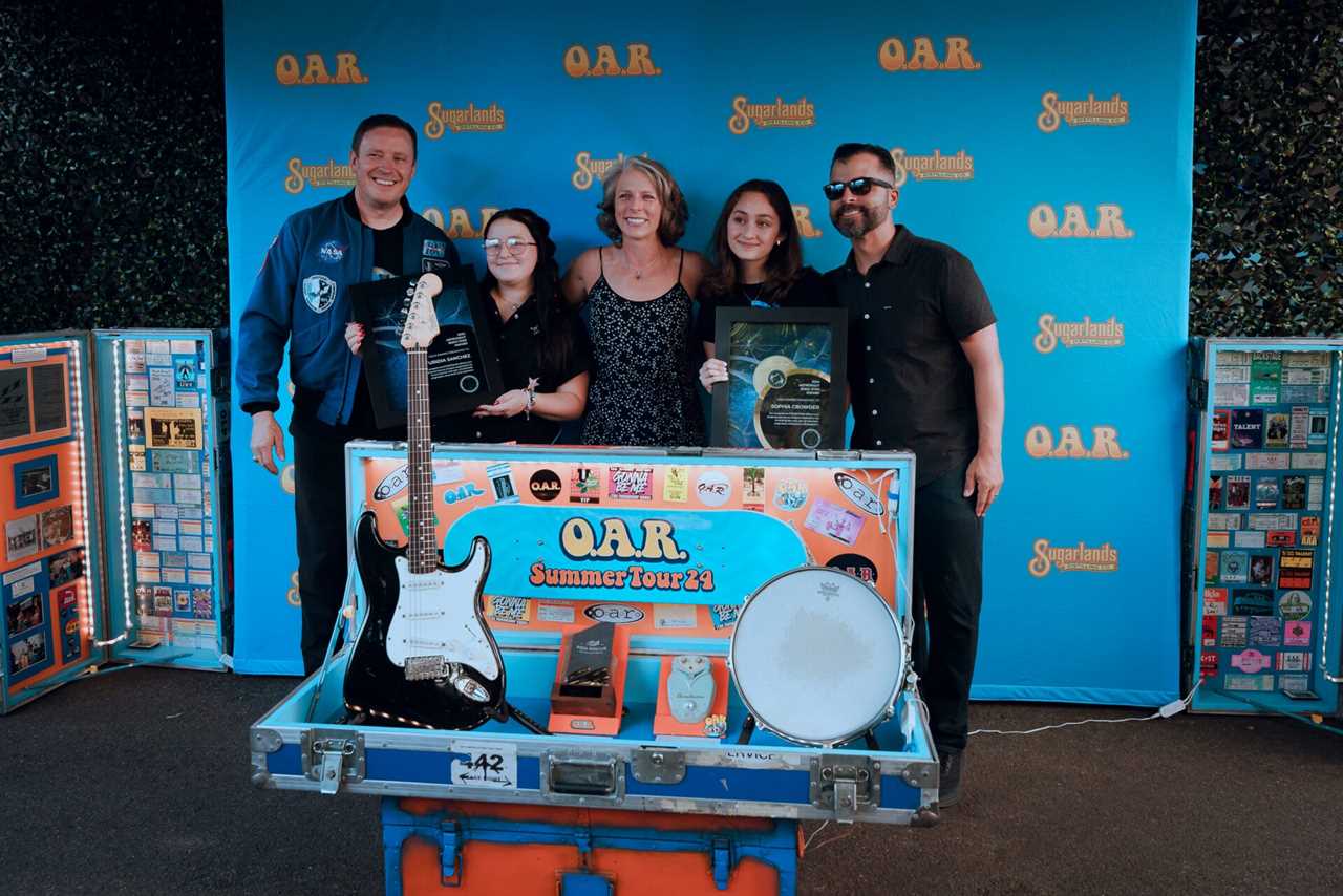 Astronaut Rock Star Awards Presented at O.A.R.’s Boston Concert