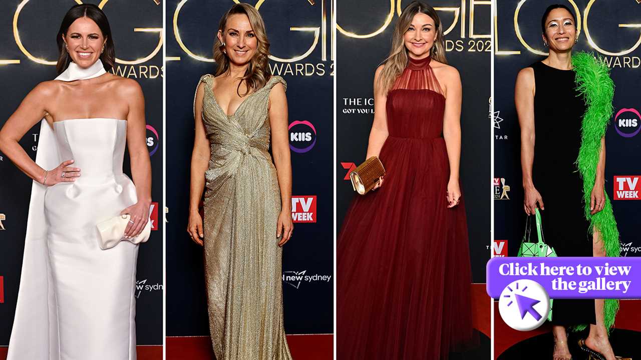 Logies red carpet click through