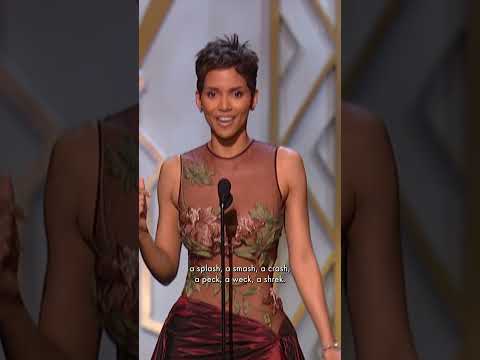 Oscar Winner Halle Berry Presents the Oscars for Best Sound & Sound Editing | 74th Oscars
