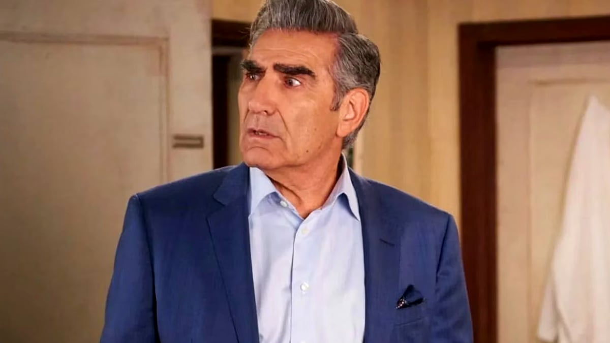 Eugene Levy as Johnny Rose in Schitt's Creek