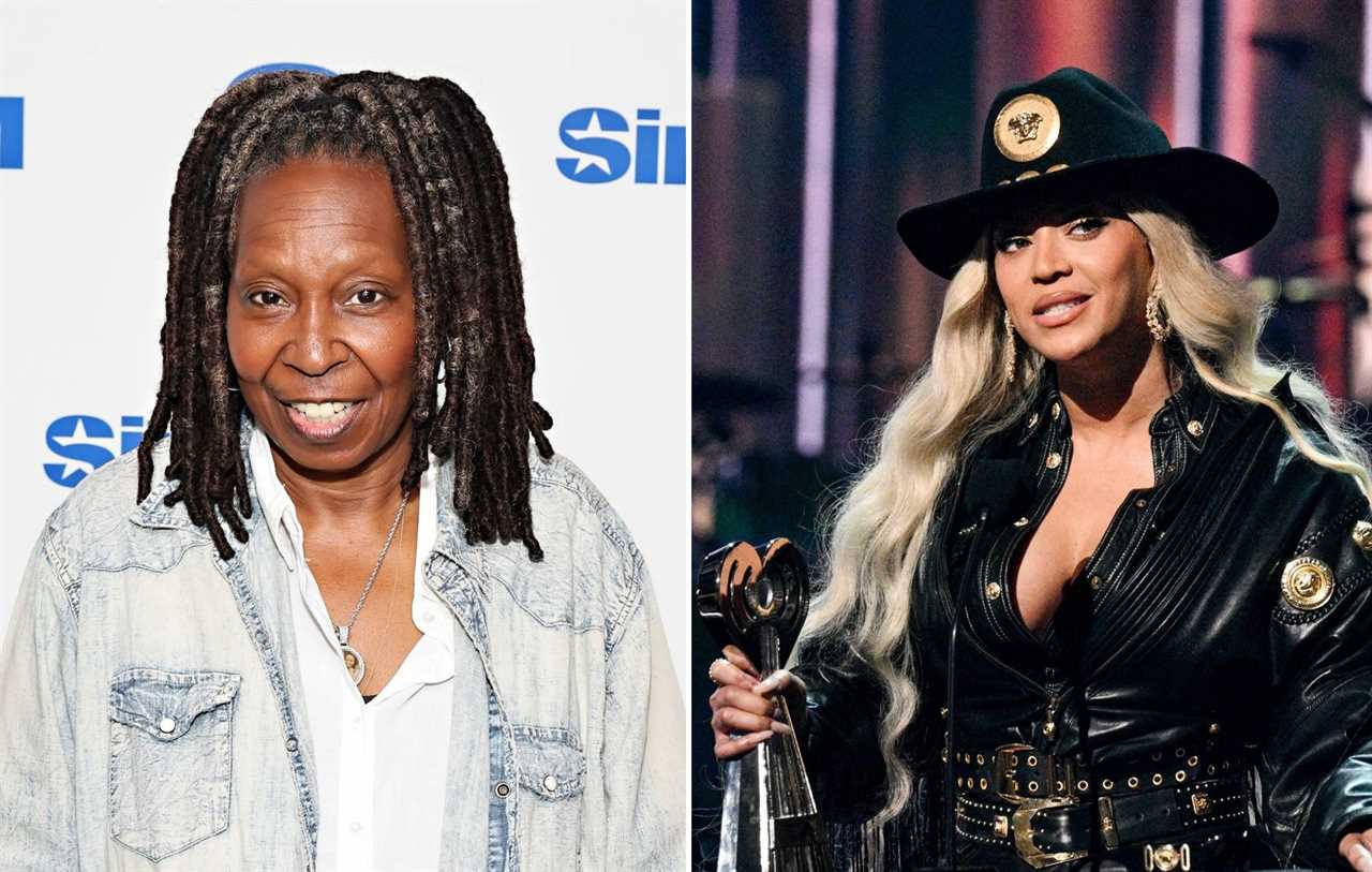 Whoopi Goldberg and Beyoncé